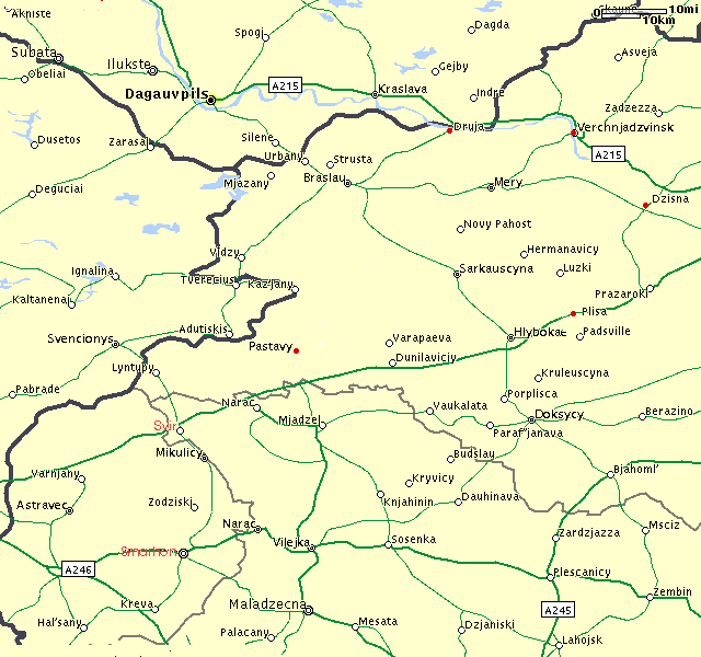 Map of Disna