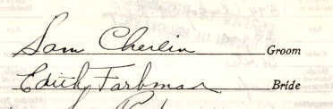 Marriage License